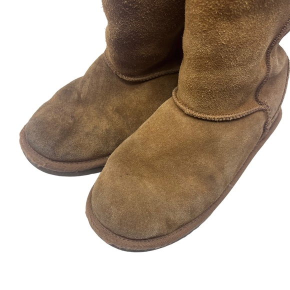UGG Koolaburra Koola Sheepskin Tall Chestnut Boot - Picture 8 of 11